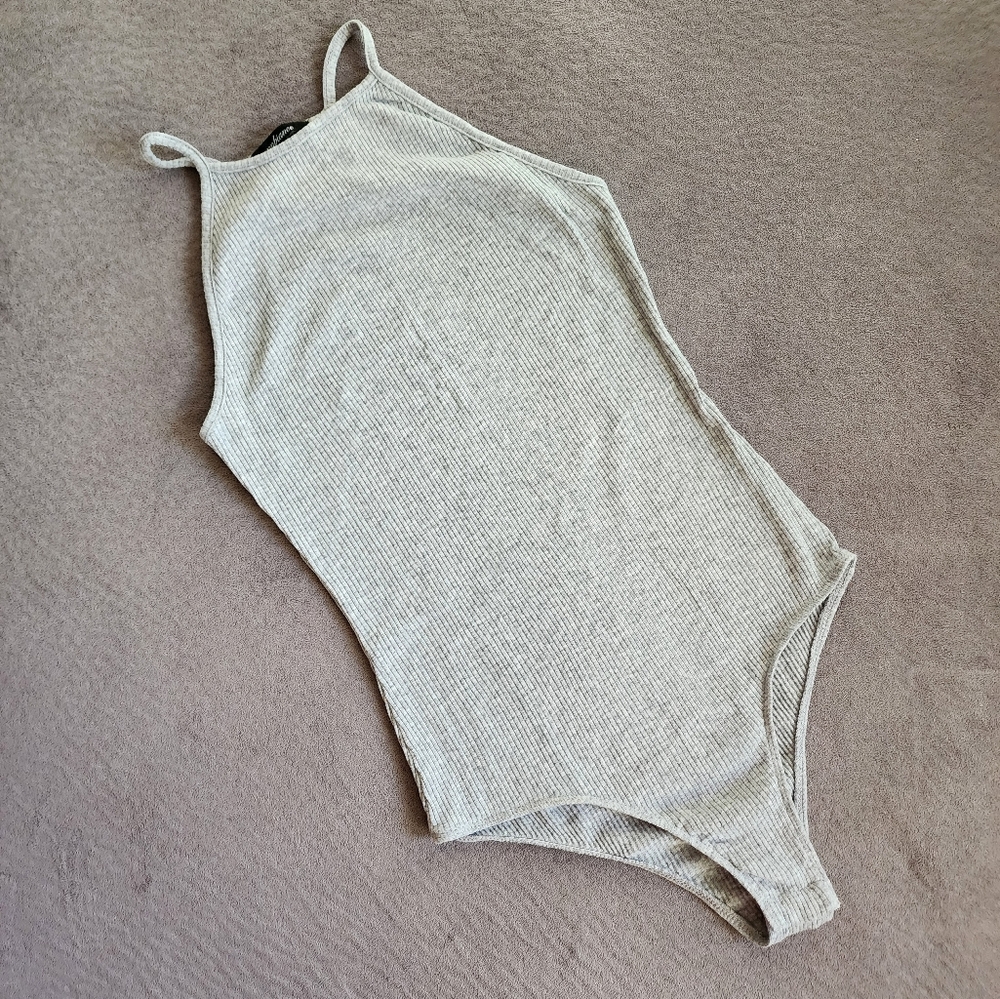 Ambiance Medium Ribbed Tank Bodysuit